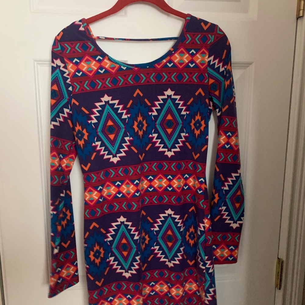 Multicolored dress
